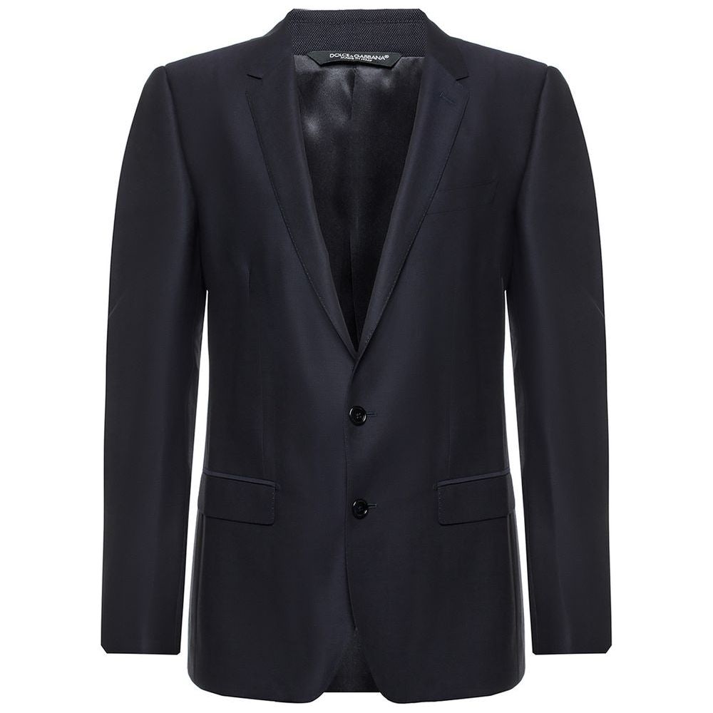 Dolce & Gabbana Blue Wool Vergine Suit blue-wool-vergine-suit-8