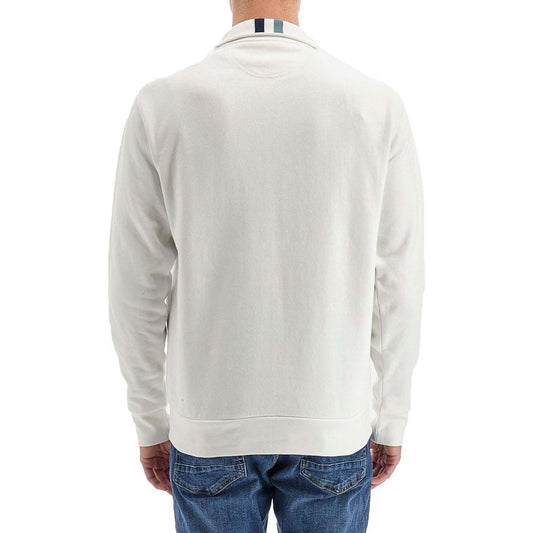 La Martina White Cotton Sweater white-cotton-sweater-9