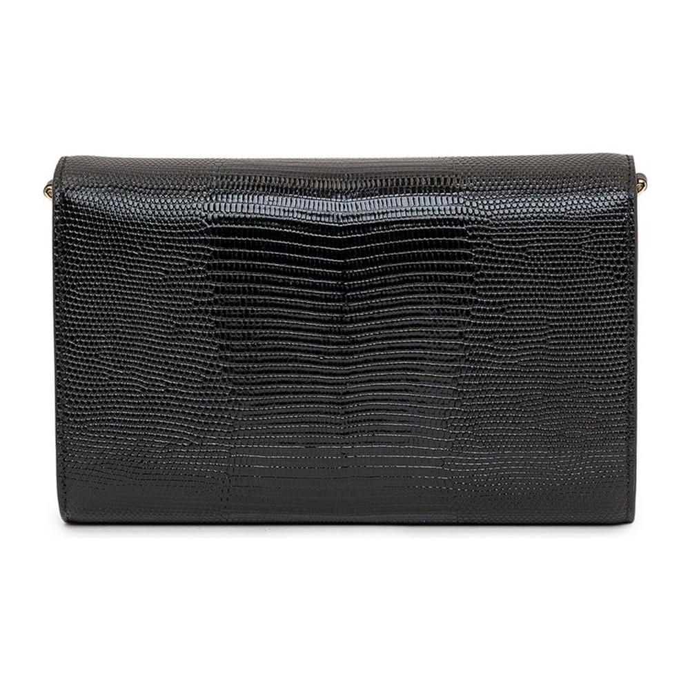 Dolce & Gabbana Black Leather Crossbody Bag black-leather-crossbody-bag-3