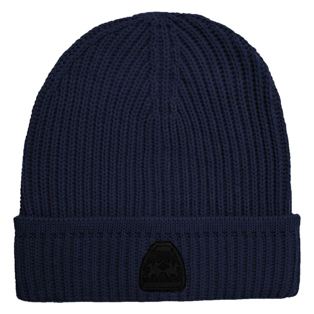 La Martina Blue Polyester Hats & Cap blue-polyester-hats-cap-3