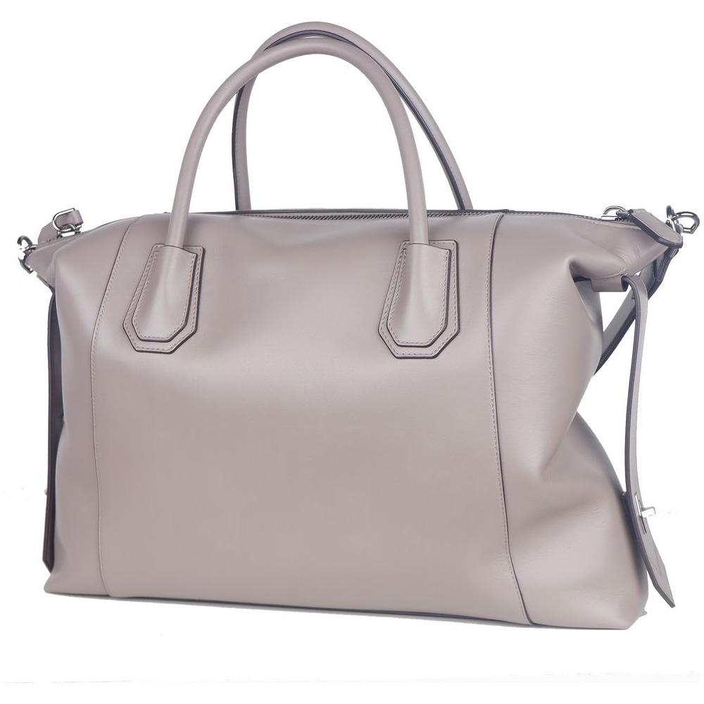 Givenchy Gray Leather Crossbody Bag gray-leather-crossbody-bag-4