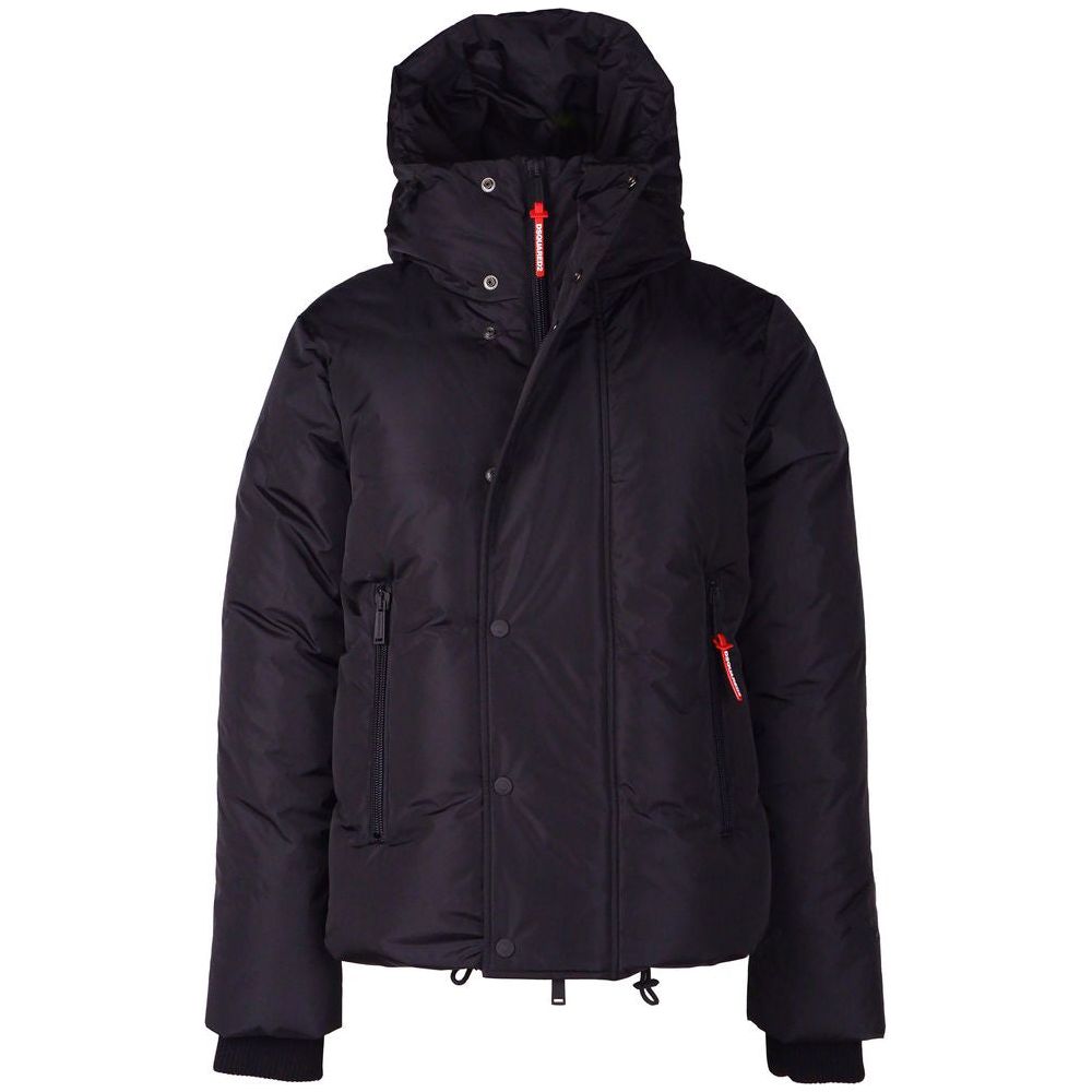 Dsquared² Black Nylon Jacket black-nylon-jacket-2