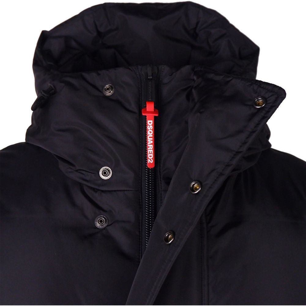 Dsquared² Black Nylon Jacket black-nylon-jacket-2