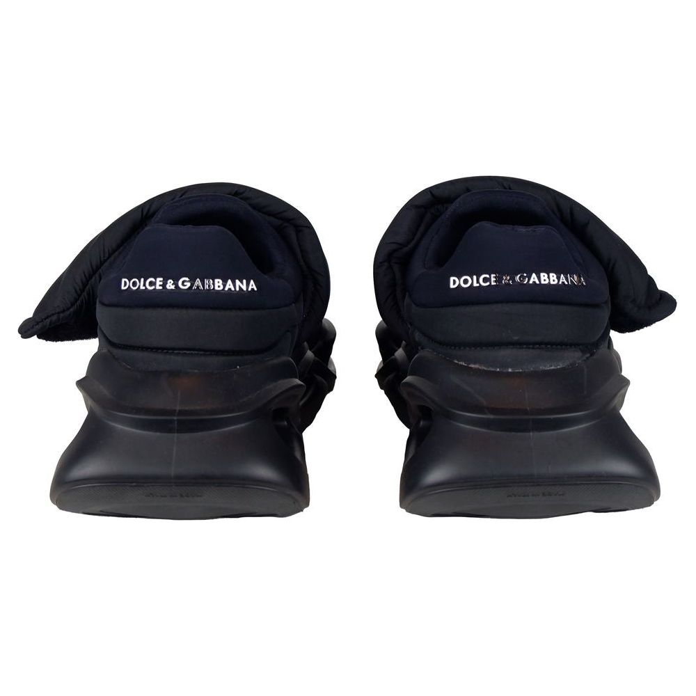 Dolce & Gabbana Black Nylon Sneaker black-nylon-sneaker