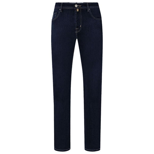 Jacob Cohen Blue Cotton Jeans & Pant blue-cotton-jeans-pant-48