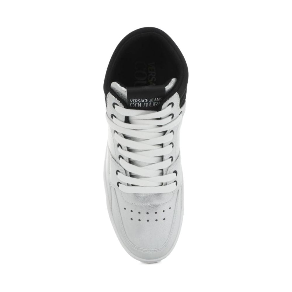 Versace Jeans Gray Polyethylene Sneaker gray-polyethylene-sneaker