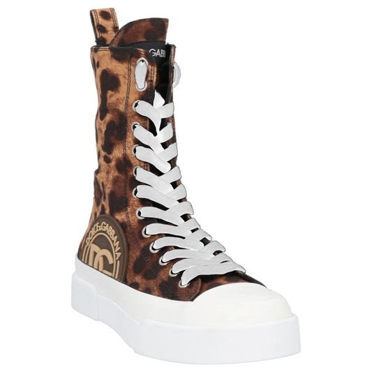 Dolce & GabbanaBrown Cotton SneakerMcRichard Designer Brands£599.00