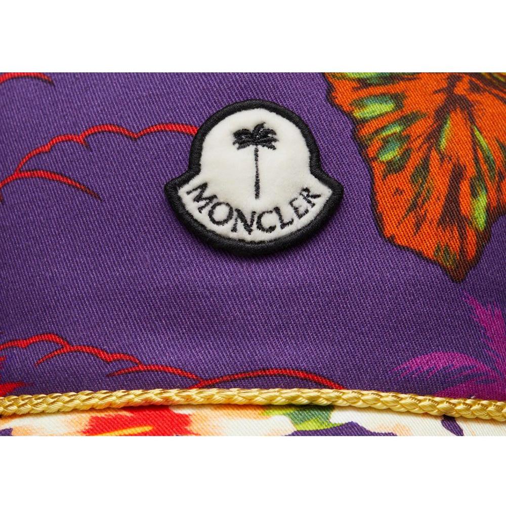 Moncler x Palm Angels Purple Cotton Hats & Cap purple-cotton-hats-cap