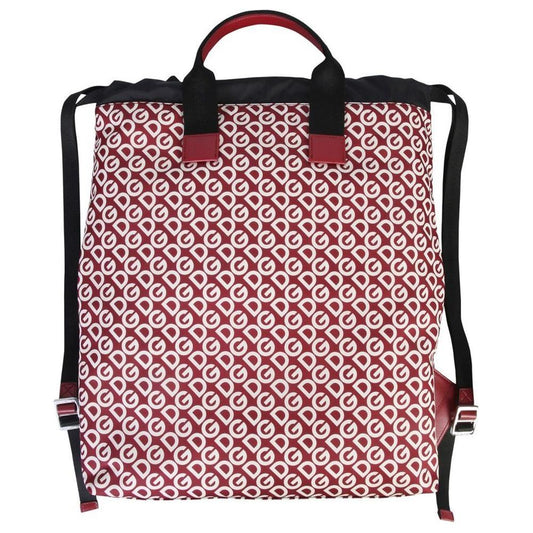 Red Polyamide Backpack