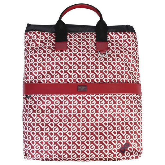 Red Polyamide Backpack