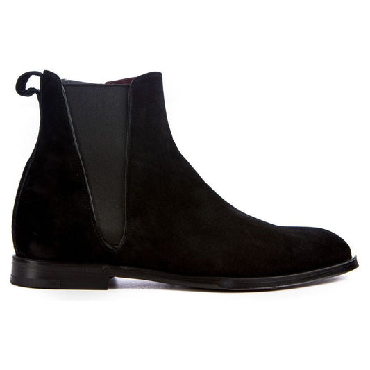 Black Leather Di Calfskin Boot
