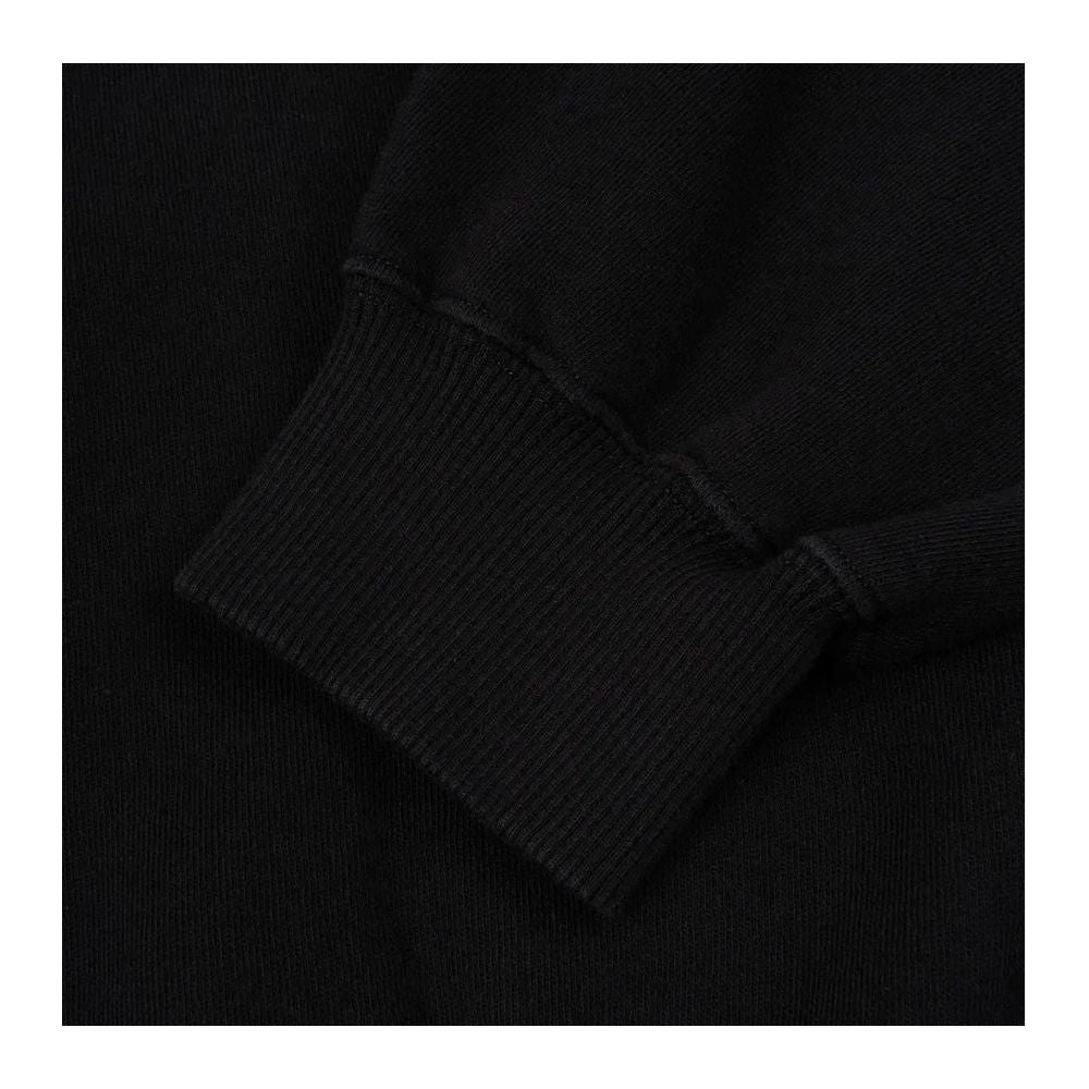 Dolce & Gabbana Black Cotton Sweater black-cotton-sweater-14
