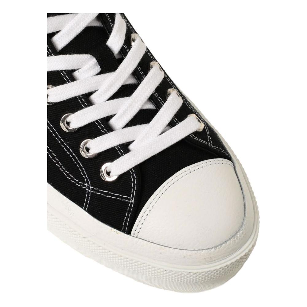 Givenchy Black Cotton Sneaker black-cotton-sneaker-1