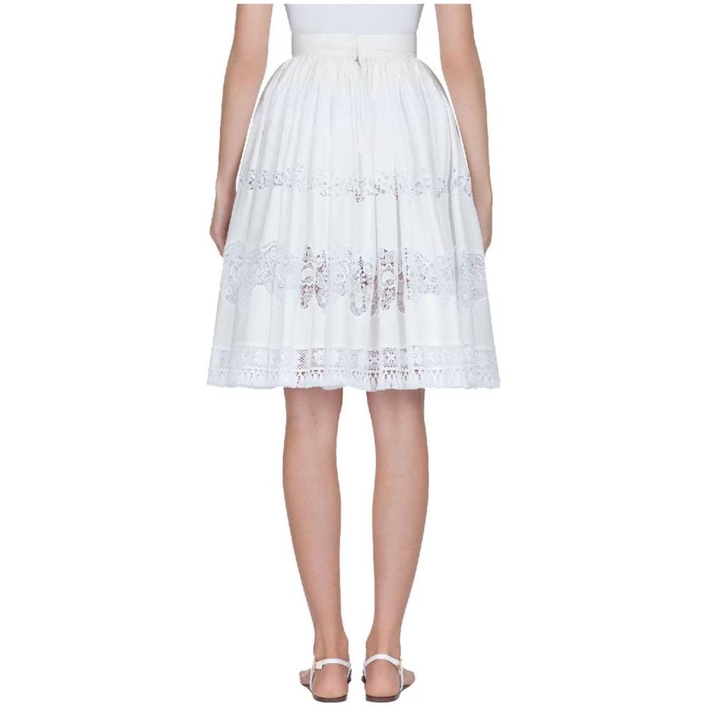White Coton Skirt