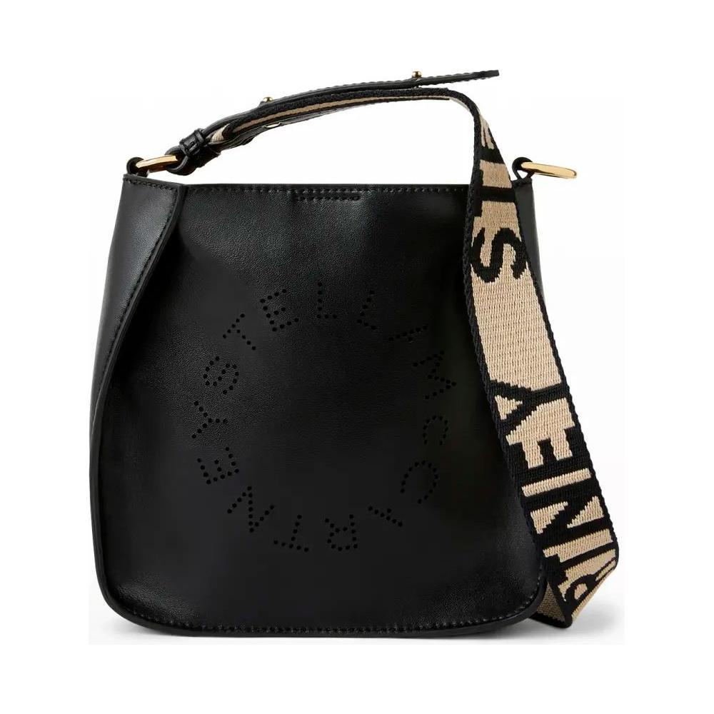Stella McCartney Black Polyethylene Crossbody Bag black-polyethylene-crossbody-bag