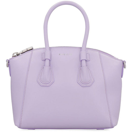 Purple Leather Di Calfskin Handbag Givenchy