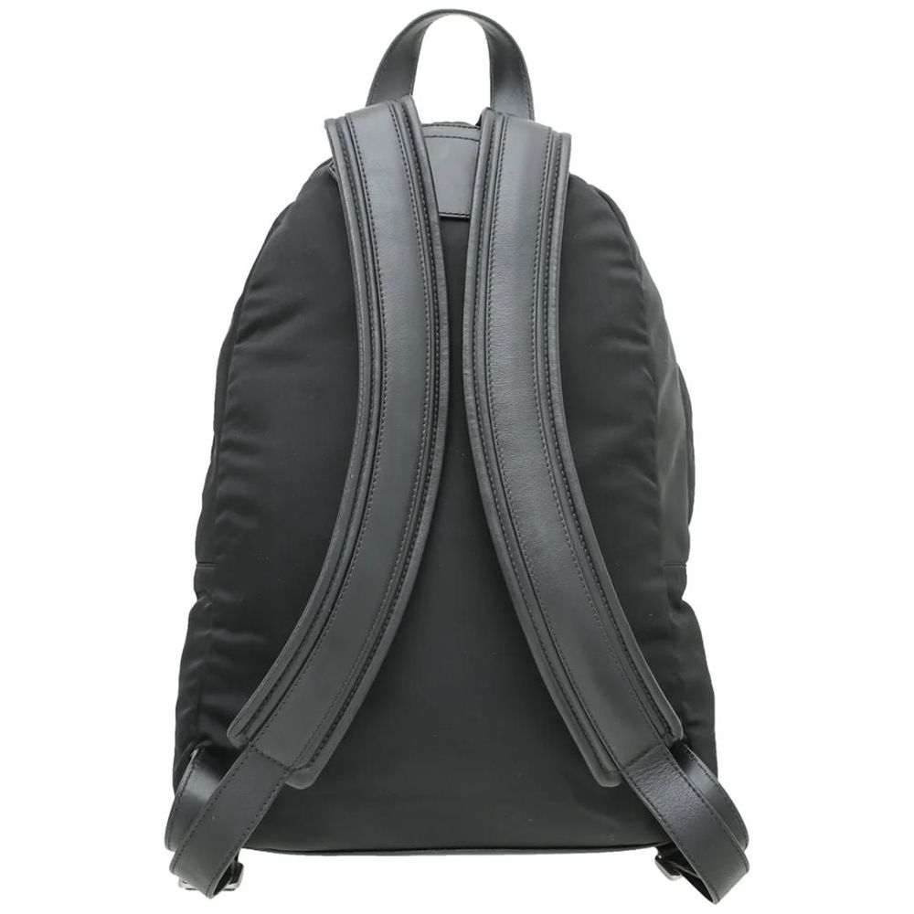 Black Nylon Backpack