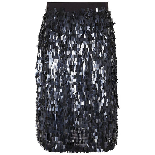 Black Polyester Skirt