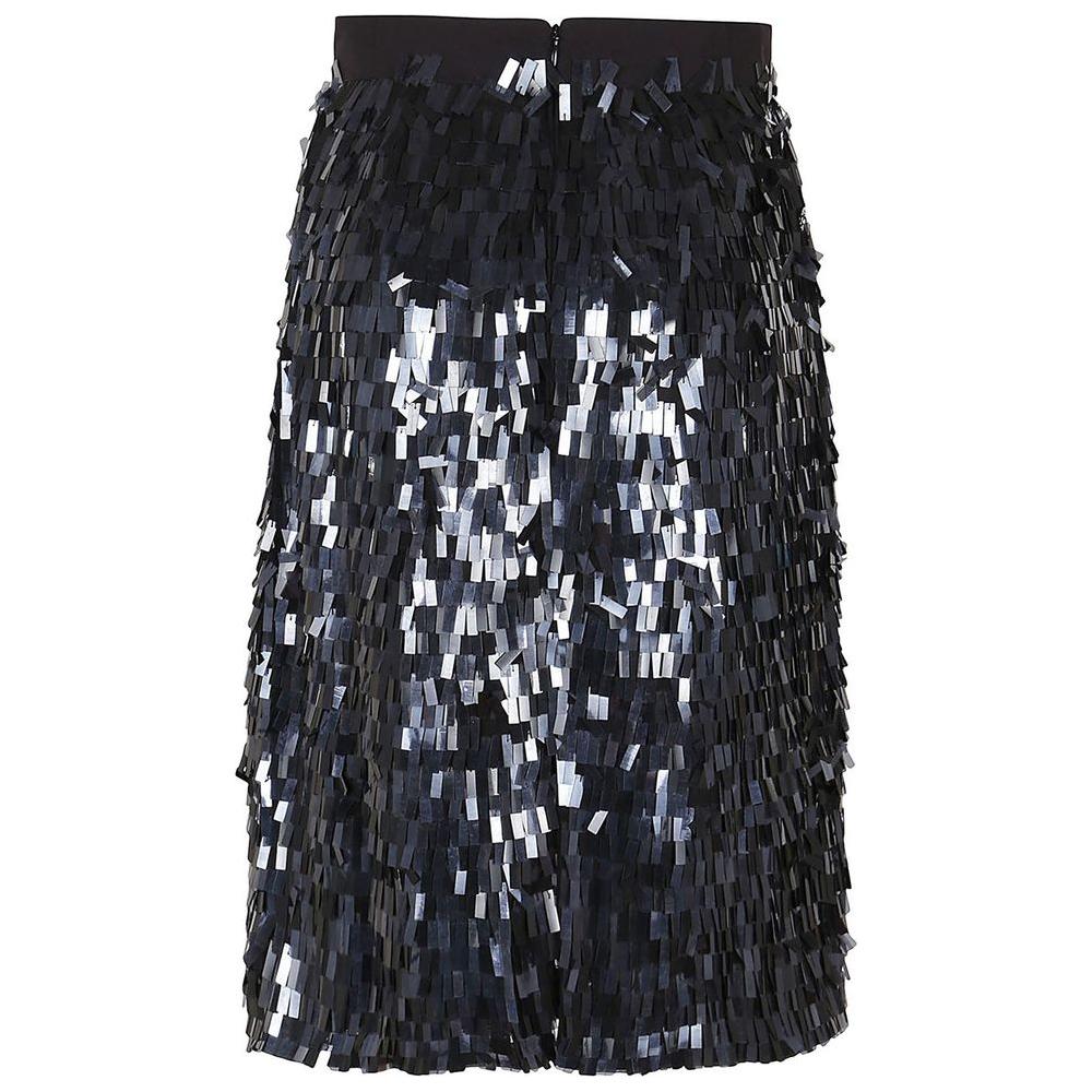 Black Polyester Skirt