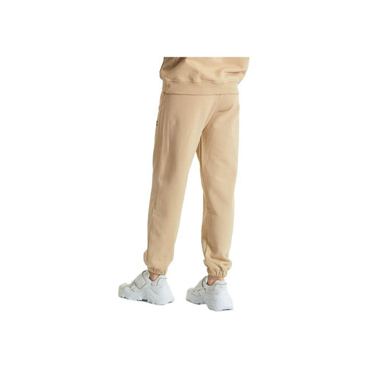 Beige Cotton Jeans & Pant