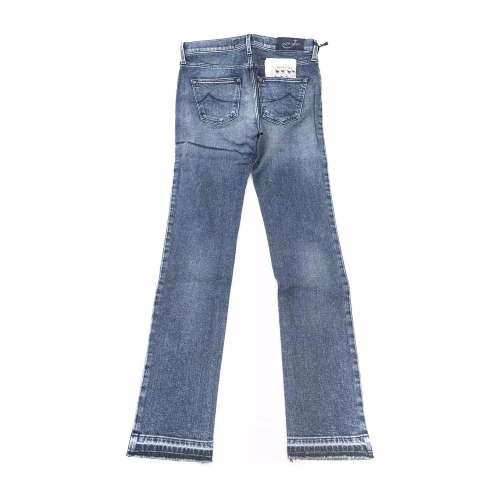 Jacob Cohen Elegant Slim-Fit Fringe Jeans elegant-slim-fit-fringe-jeans