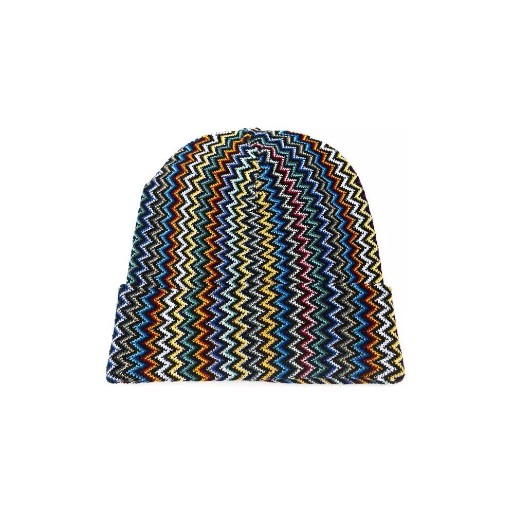 Missoni Geometric Fantasy Multicolor Wool Hat geometric-fantasy-multicolor-wool-hat