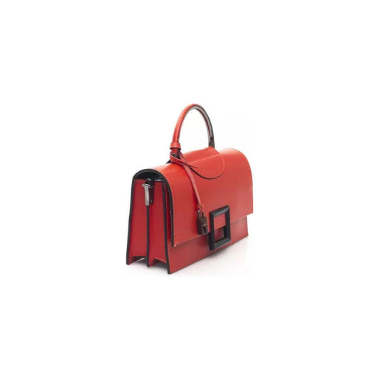 Baldinini Trend | Radiant Red Leather Shoulder Bag| McRichard Designer Brands   