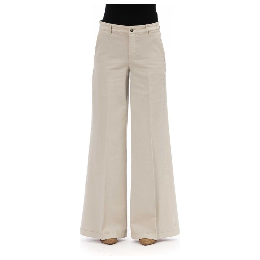 Jacob Cohen Elegant Beige Trousers with Pockets beige-cotton-jeans-pant-13