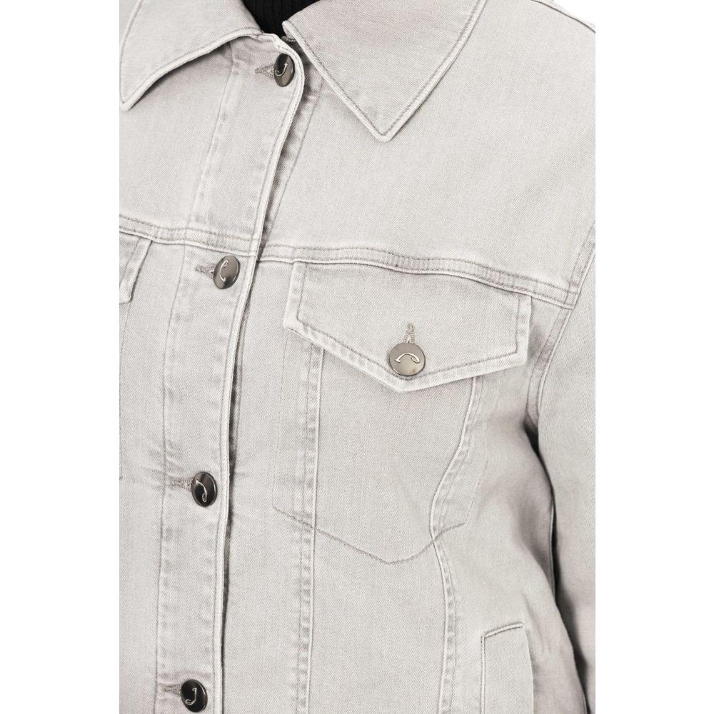 Jacob Cohen Elegant Gray Cotton Blend Jacket gray-cotton-jackets-coat product-24194-16313408-af54691f-efb.jpg