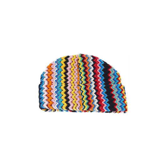 Missoni | Chic Geometric Fantasy Multicolor Hat| McRichard Designer Brands   