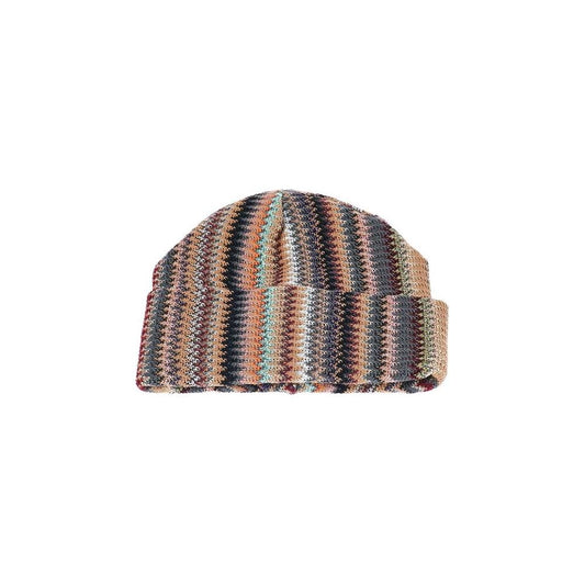 Missoni | Geometric Fantasy Chic Multicolor Wool Hat| McRichard Designer Brands   