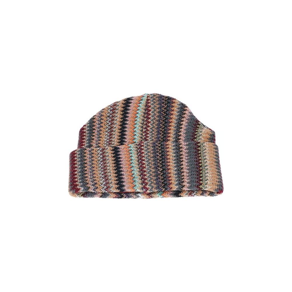 Missoni Geometric Fantasy Chic Multicolor Wool Hat multicolor-wool-hat-5