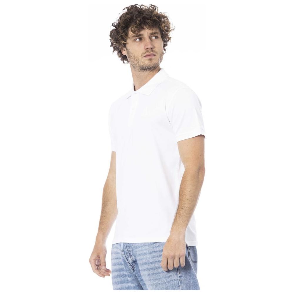 White Cotton Polo Shirt