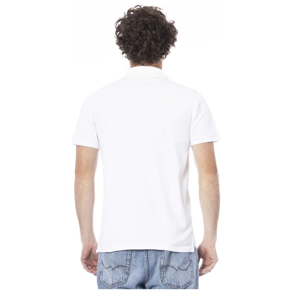 White Cotton Polo Shirt