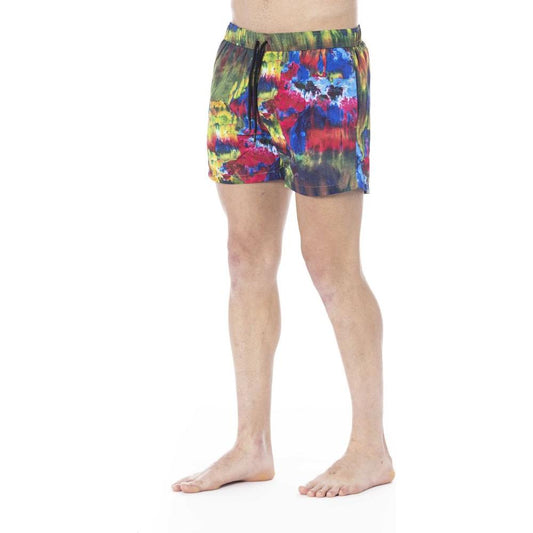 Iceberg Multicolor Polyester Swimwear multicolor-polyester-swimwear