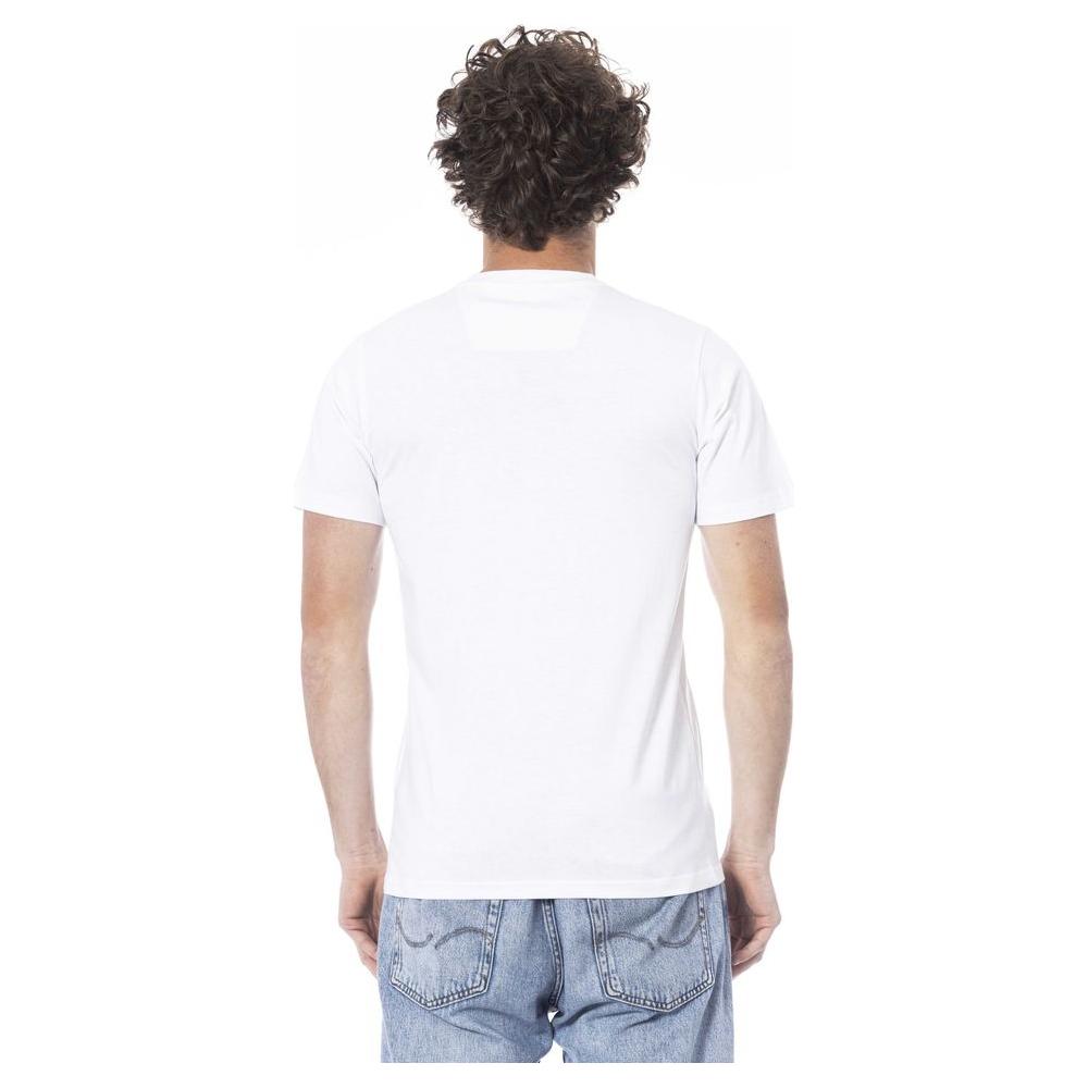 Cavalli Class White Cotton T-Shirt white-cotton-t-shirt-41