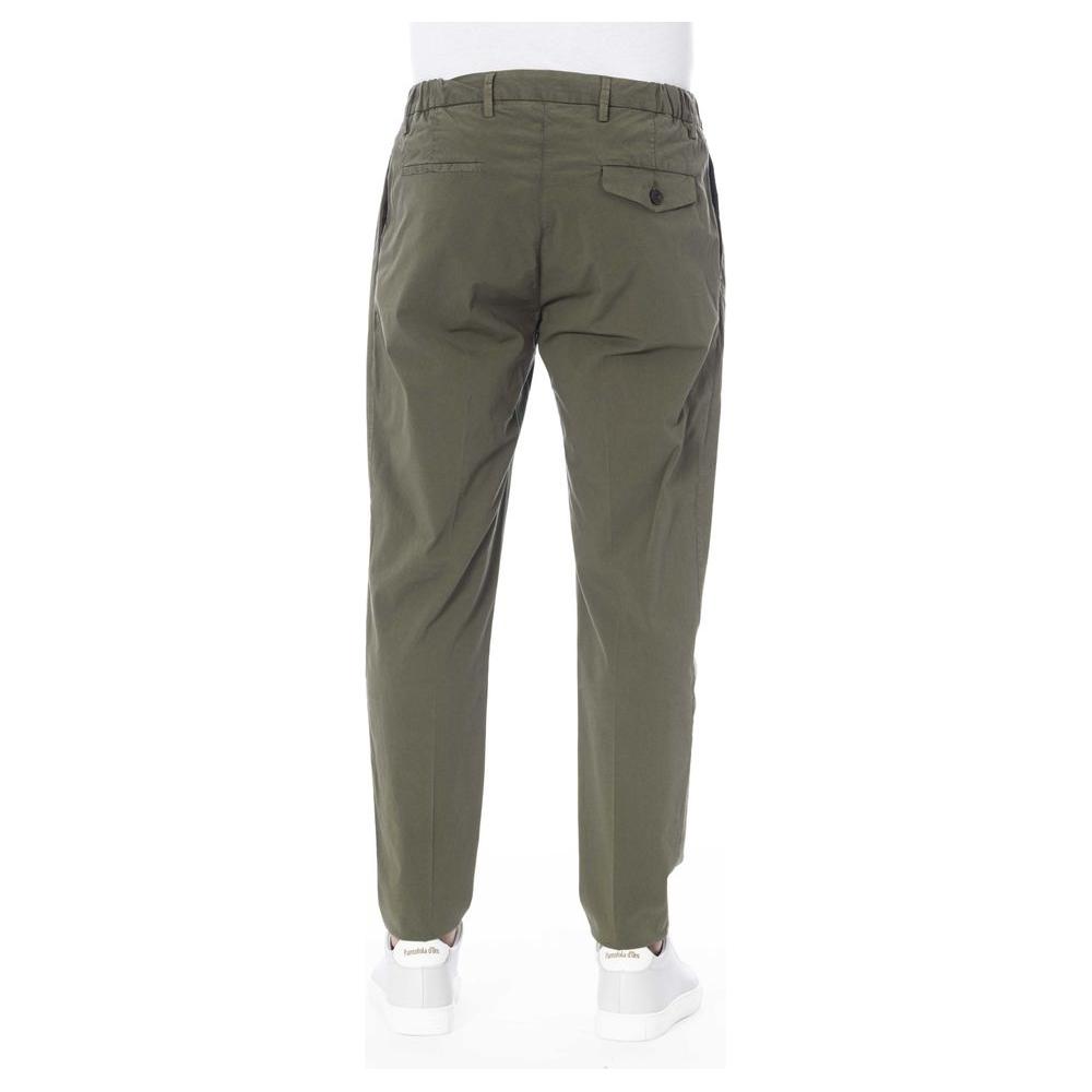 Distretto12 Green Cotton Jeans & Pant green-cotton-jeans-pant-1