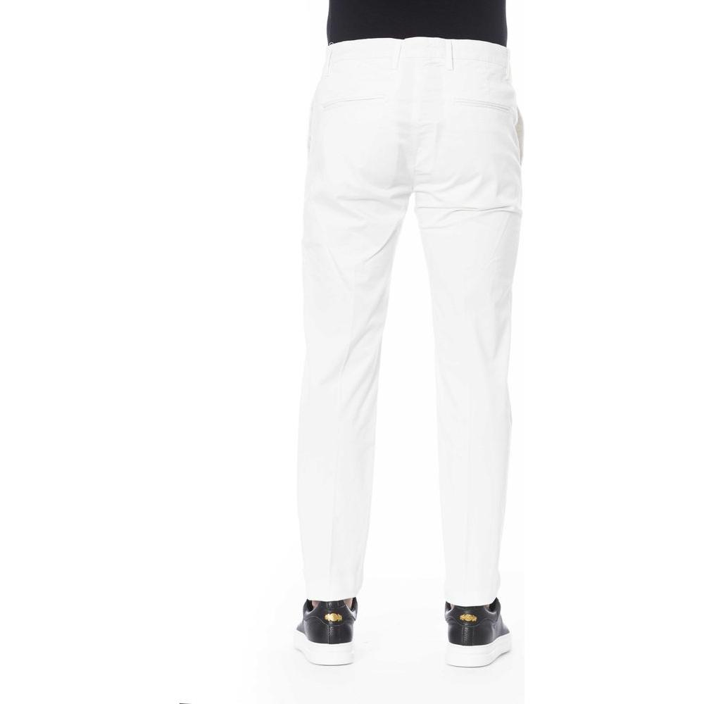 Distretto12 White Cotton Jeans & Pant white-cotton-jeans-pant