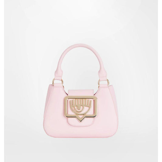 Chiara Ferragani Pink Fabric Handbag