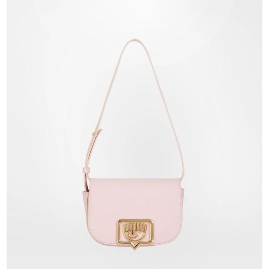 Chiara Ferragani Pink Fabric Shoulder Bag