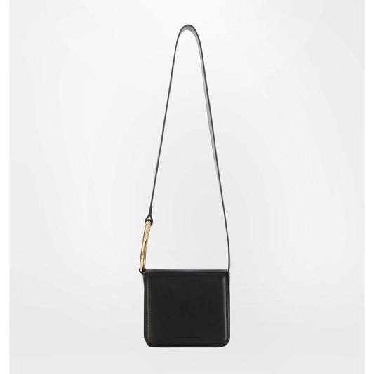 Chiara Ferragani Black Fabric Crossbody Bag