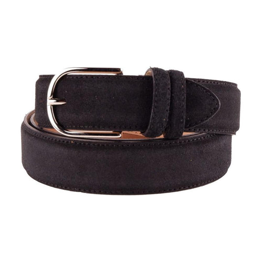 Elegant Quad of Suede Calfskin Belts