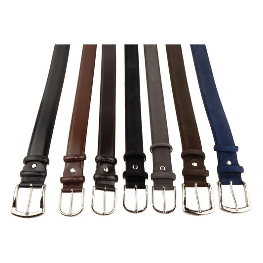 Made in ItalyElegant Italian Leather Belt EnsembleMcRichard Designer Brands£359.00