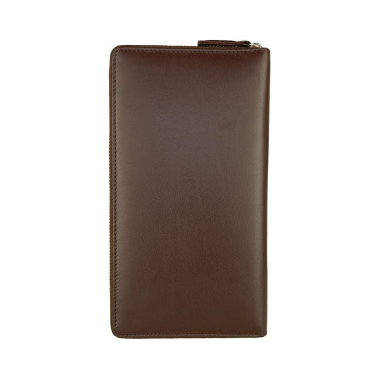 Cavalli Class Sophisticated Brown Leather Wallet MAN WALLETS la-d-cavalli-class-wallet