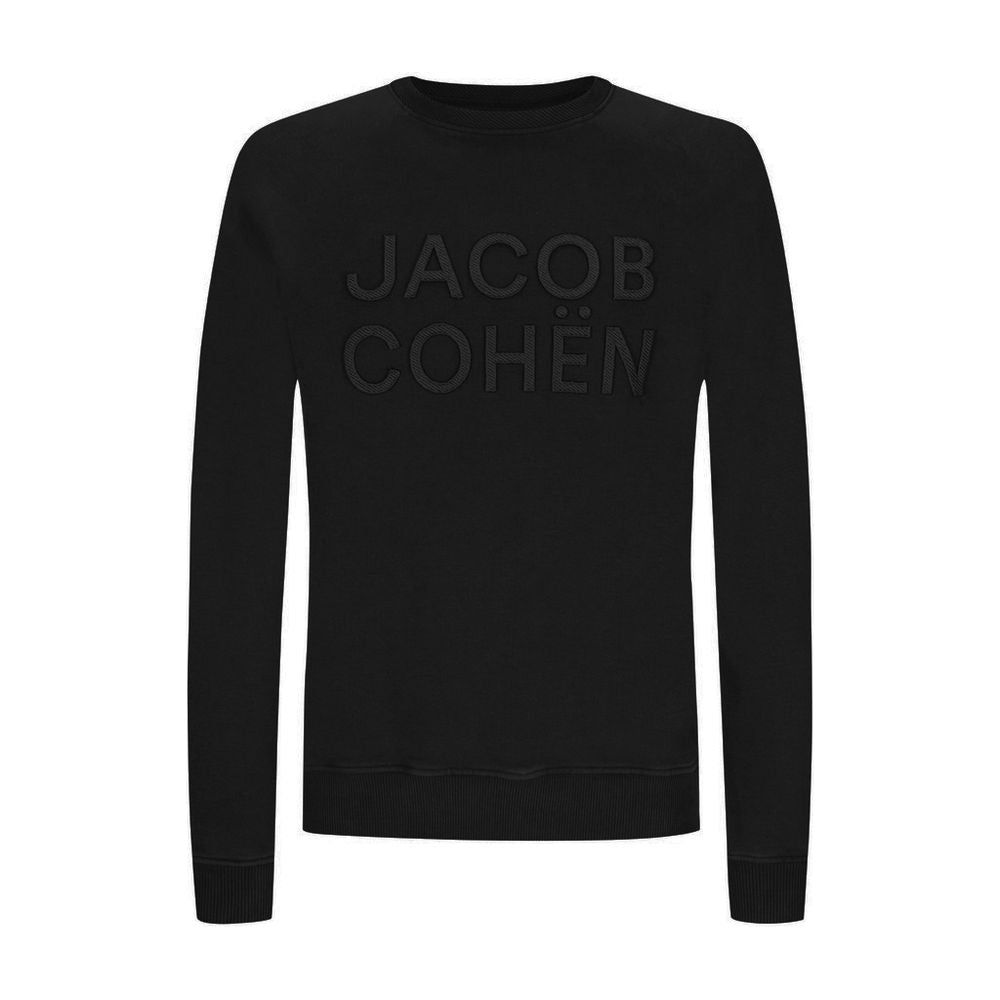 Jacob Cohen Elegant Black Jacket with Designer Flair elegant-black-jacket-with-designer-flair