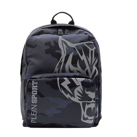 Plein SportSleek Grey Tiger Print BackpackMcRichard Designer Brands£159.00