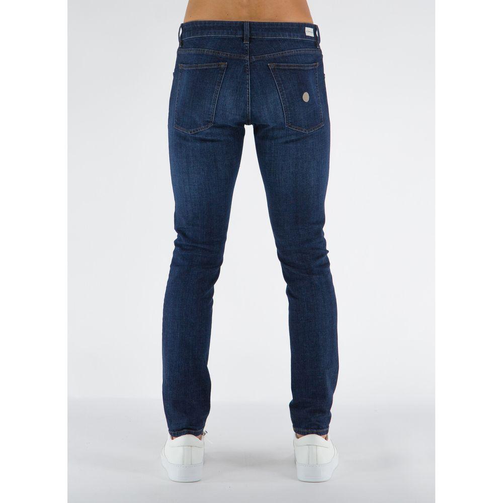 Don The Fuller Elegant Dark Blue Cotton Stretch Jeans blue-cotton-jeans-pant-68