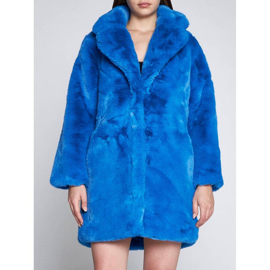 ApparisChic Sapphire Eco-Fur Jacket – Unparalleled WarmthMcRichard Designer Brands£239.00