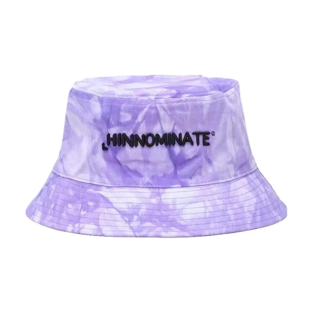 Hinnominate Elegant Purple Logo-Crested Cotton Hat elegant-purple-logo-crested-cotton-hat