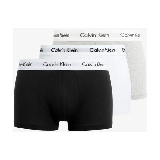 Calvin Klein Sleek Multicolor Cotton Underwear Trio multicolor-cotton-underwear